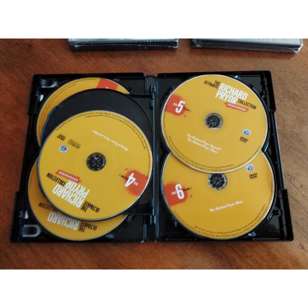 The Ultimate Richard Pryor Collection: 13 Uncensored DVD Time Life - 2 Sealed - Picture 7 of 16